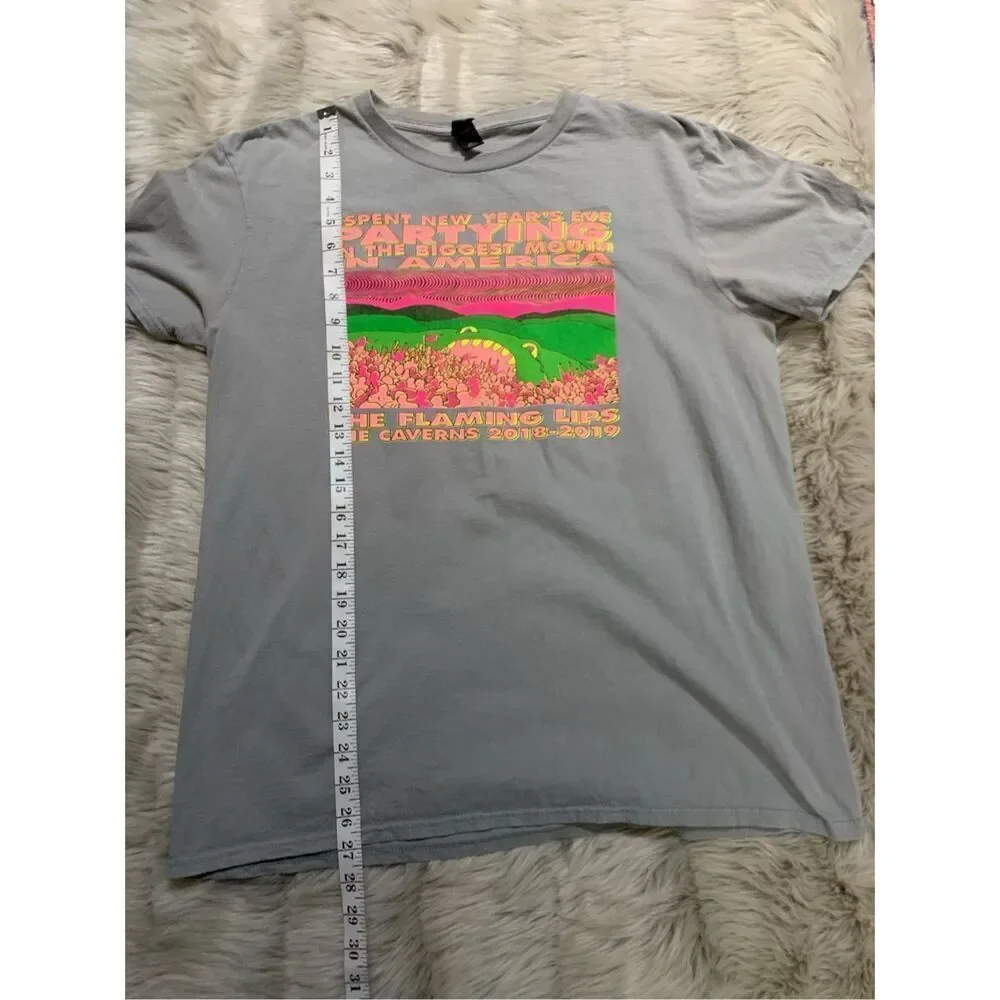 The Flaming Lips New Years Eve The Caverns 2018-2019 Show Concert Tee Large